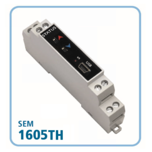 Status SEM1605TH Temperature transmitter suitable for thermistor and Pt1000 sensors