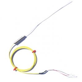 0.25mm Diameter Grounded Fast Response Mineral Insulated Thermocouple ...